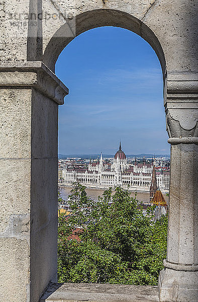 Ungarn  Budapest  Blick auf die Fischerbastei