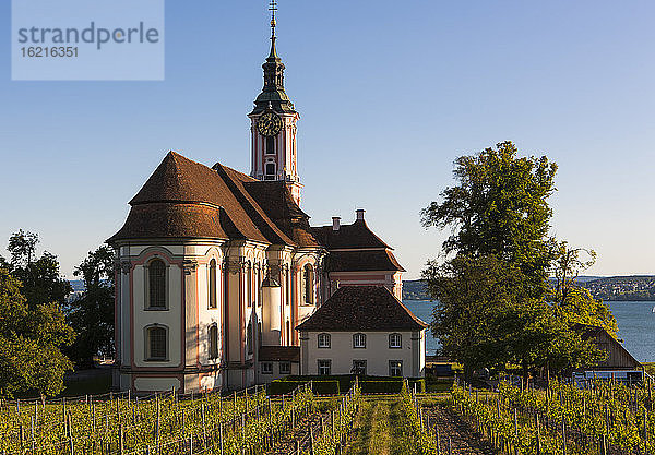 Deutschland  Baden Württemberg  Ansicht der Basilika Birnau