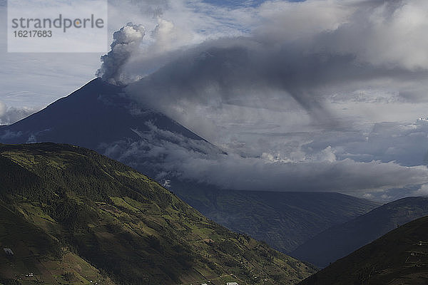 Ecuador  Tungurahua  Vulkanausbruch
