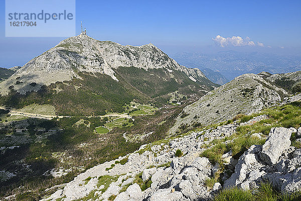 Montenegro  Stirovnik-Gebirge  Lovcen-Nationalpark