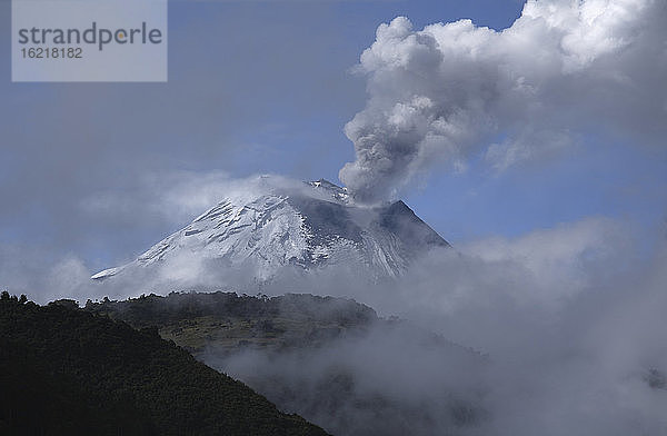 Ecuador  Tungurahua  Vulkanausbruch