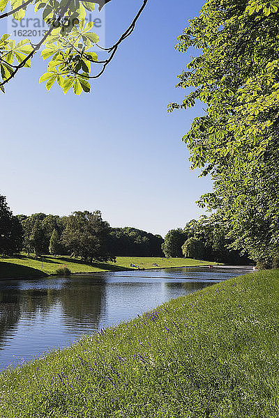 Deutschland  Nordrhein-Westfalen  Köln  Blick auf den Decksteiner See