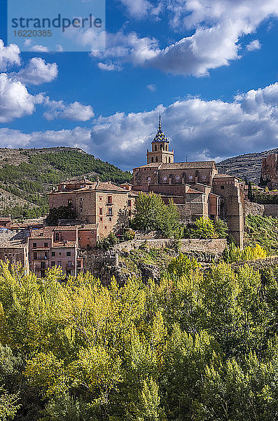 Spanien  Autonome Gemeinschaft Aragonien  Provinz Teruel  Dorf Albarracin  (Schönstes Dorf Spaniens)