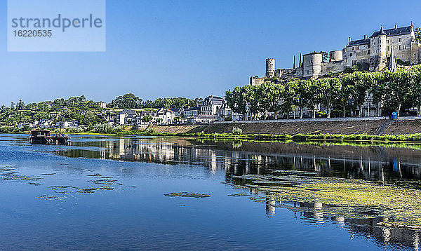 Frankreich  Zentral-Val de Loire  Indre-et-Loire  Königliche Festung von Chinon  Vienne