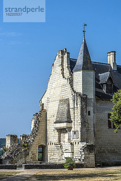 Frankreich  Zentral-Val de Loire  Indre-et-Loire  Königliche Festung von Chinon  Königshaus