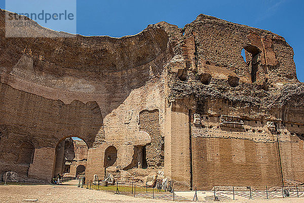 Italien  Rom  Caracalla-Thermen (2. Jahrhundert  von den Kaisern Caracalla  Elagabalus und Severus Alexander)