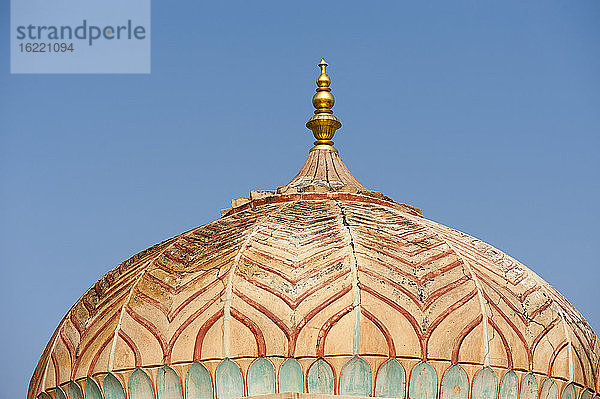 Die Moghol-Kuppel des Amber Forts  Jaipur  Indien