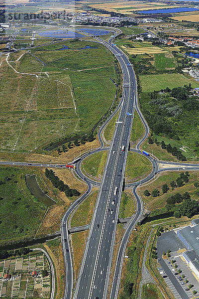 Frankreich  Hauts de France  Pas de Calais  Cote d'Opale  Calais. Autobahn A16