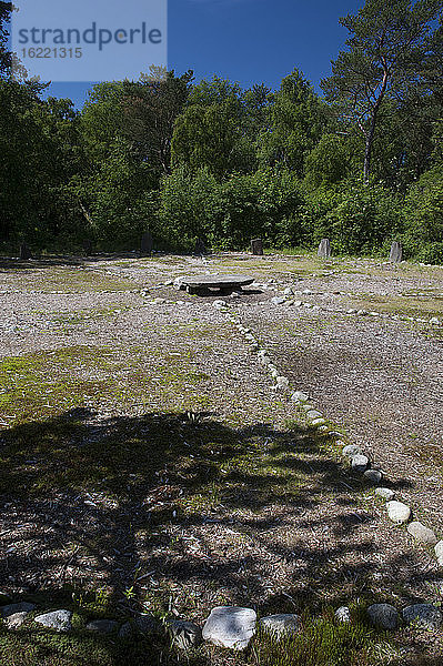 Alter Megalith aus der Zeit vor der Wikingerzeit  Stavanger  Norwegen