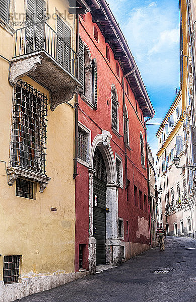 Italien  Venetien  Verona  Gasse