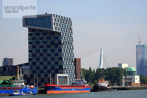 Die Niederlande  Südholland  Rotterdam  der Hafen