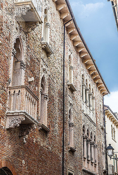 Italien  Venetien  Vicenza  historisches Zentrum  Palast in der Straße Contra Ponti (UNESCO-Welterbe)