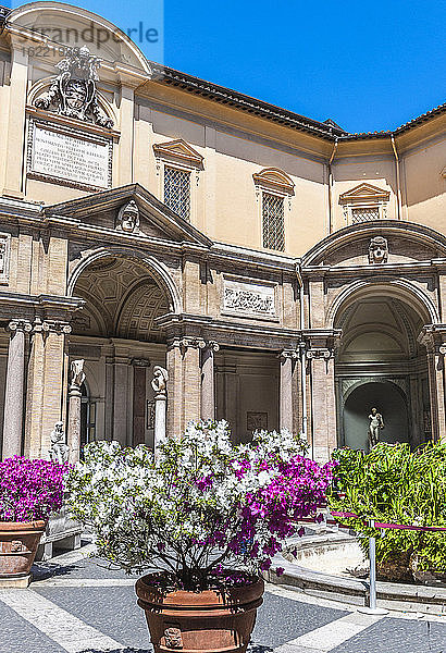 Italien  Rom  Vatikanstadt  Vatikanische Museen  Pio Clementino Museum
