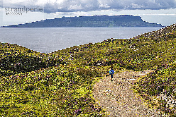 Europa  Großbritannien  Schottland  Hebriden  südöstlich der Isle of Skye  Weg am Point of Sleat