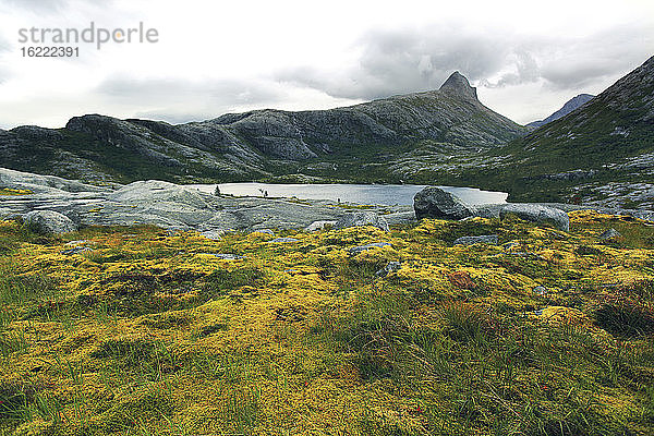 Europa  Norwegen  Nordland  Bodo. Nedre Ã...selivatnet