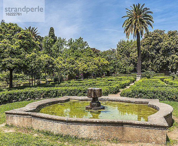 Italien  Rom  Berg Palatin  Brunnen im Farnese-Garten