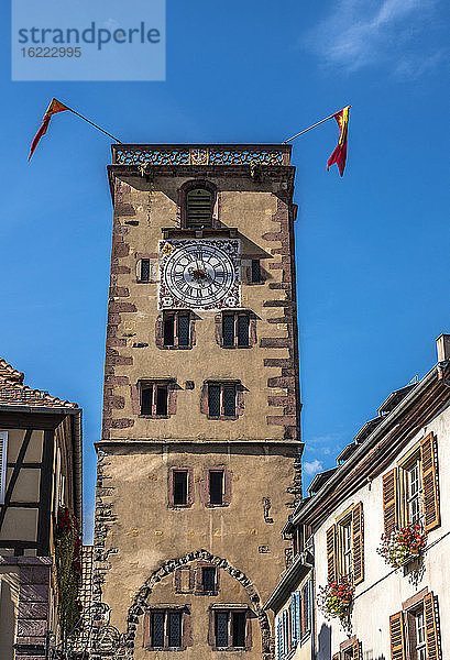 Frankreich  Elsass  Weinstraße  Ribeauville  Tour des Bouchers