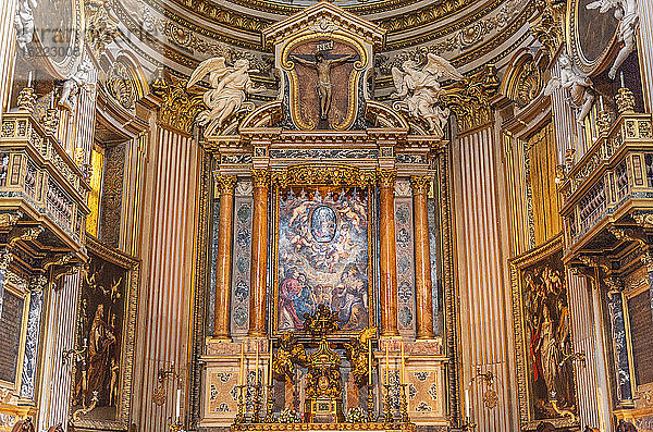 Italien  Rom  Stadtteil Piazza Navona  Kirche der Chiesa nuova (16. Jahrhundert)