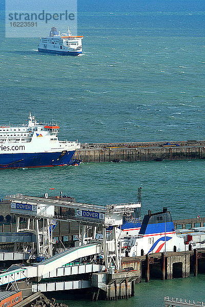 England  Kent  Hafen von Dover.