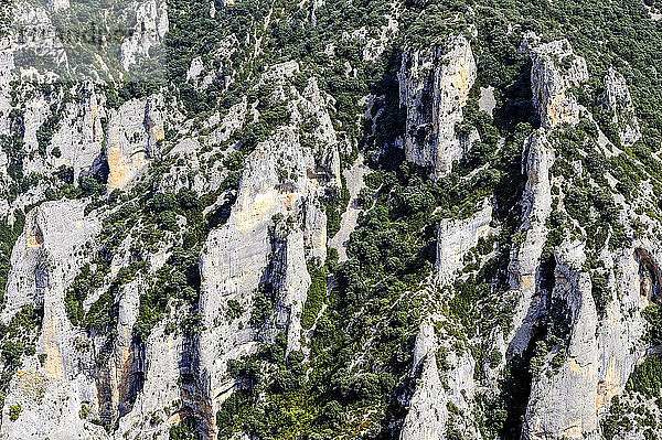 Spanien  Provinz Huesca  Autonome Gemeinschaft Aragonien  Naturpark Sierra y CaÃ±ones de Guara  Schlucht von Mascun