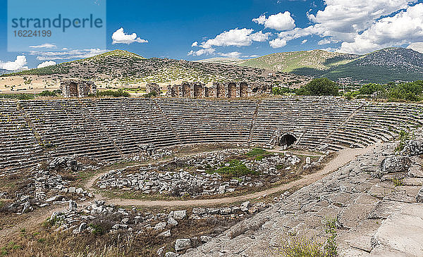 Türkei  Aphrodisias  archäologische römische Stätte  Stadion (1. Jahrhundert) (UNESCO-Welterbe)