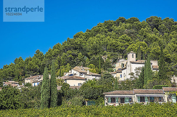 Frankreich  Provence  Vaucluse  Dentelles de Montmirail  Lafare