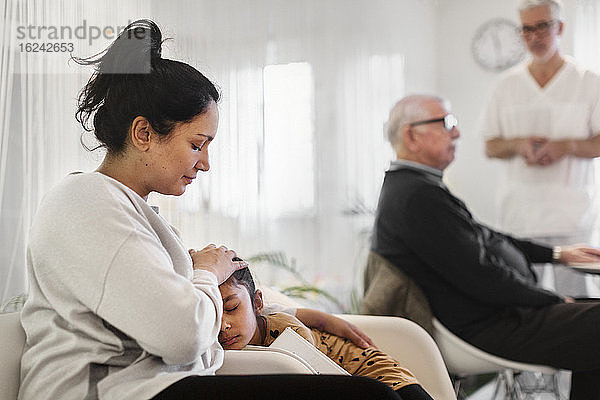 Menschen im Krankenhaus