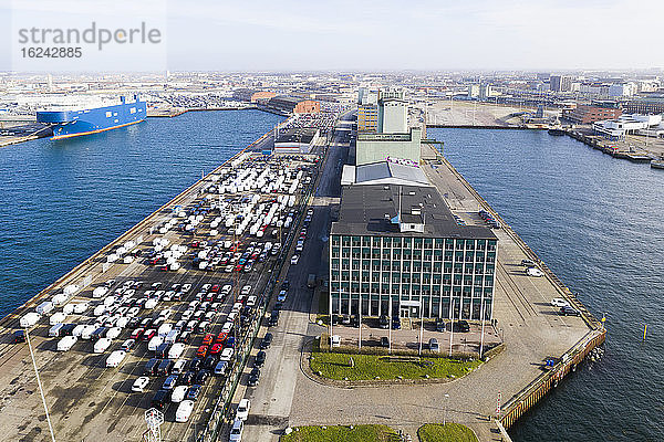 Blick auf den Hafen