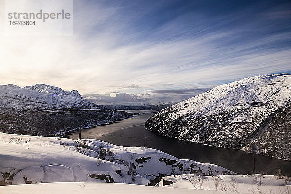 Winterliche Berge