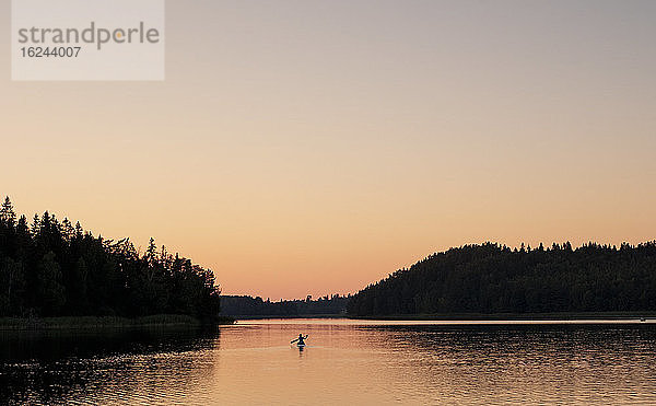 Sonnenuntergang am See