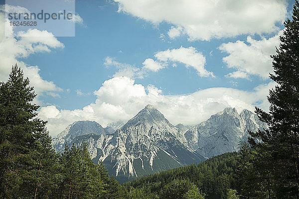 Blick auf die Berge