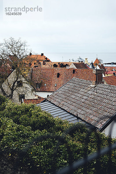 Dächer von Gebäuden