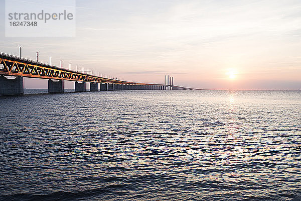 Sonnenuntergang auf See