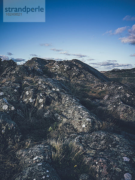 Ansicht der Felsen