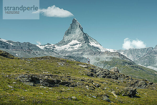 Blick auf die Berge