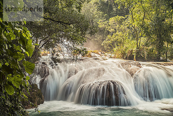 Agua-Azul-Wasserfälle  Chiapas  Mexiko