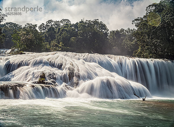 Agua-Azul-Wasserfälle  Chiapas  Mexiko