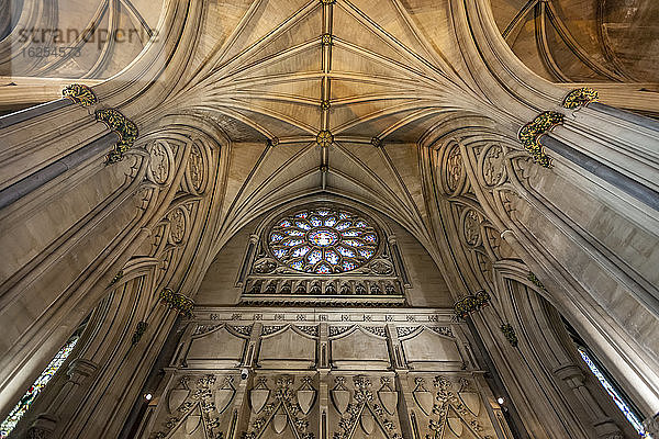 Decke der Kathedrale von Bristol  Bristol  Südwestengland; Bristol  England