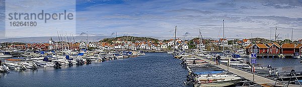 Hafen  Skärhamn  Insel Tjörn  Schären  Provinz Bohuslän  Provinz Västra Götalands län  Südschweden  Schweden  Europa