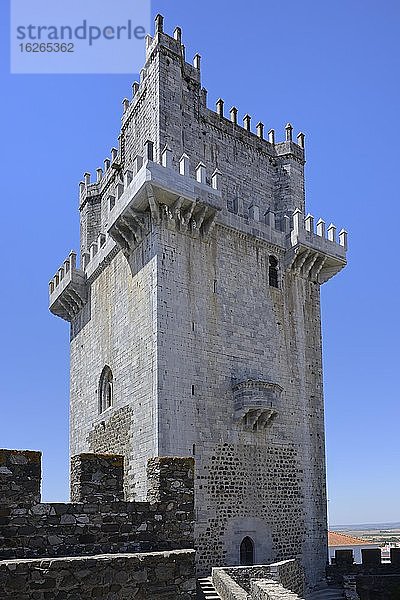 Schloss Beja  Kerker  Beja  Alentejo  Portugal  Europa