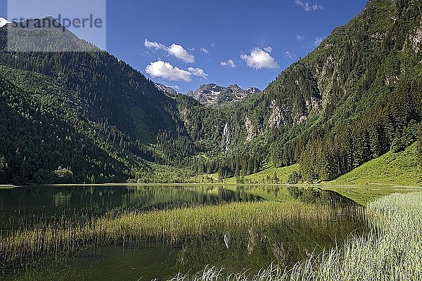 Steirischer Bodensee im Sommer  Schladminger Tauern  Steiermark  Österreich  Europa