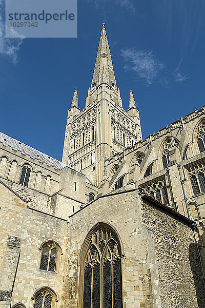 Vereinigtes Königreich  England  Norwich  Außenansicht der Kathedrale