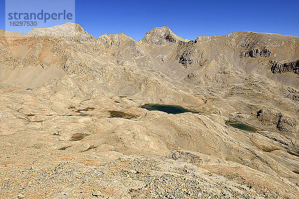 Türkei  Aladaglar-Nationalpark  Blick auf den Demirkazik-Gipfel