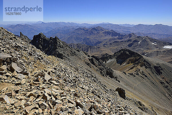 Iran  Blick auf das Alborz-Gebirge