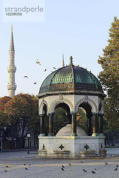 Türkei  Istanbul  Deutscher Springbrunnen am Hippodrom