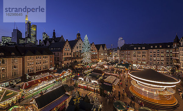 Deutschland  Hessen  Frankfurt  Weihnachtsmarkt