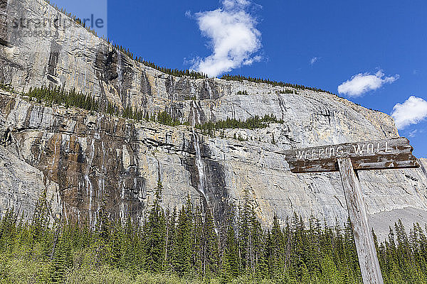 Kanada  Alberta  Banff-Nationalpark  Tränenwand