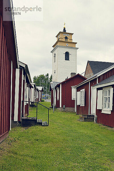 Schweden  Lulea  Gammelstad Kirchenstadt