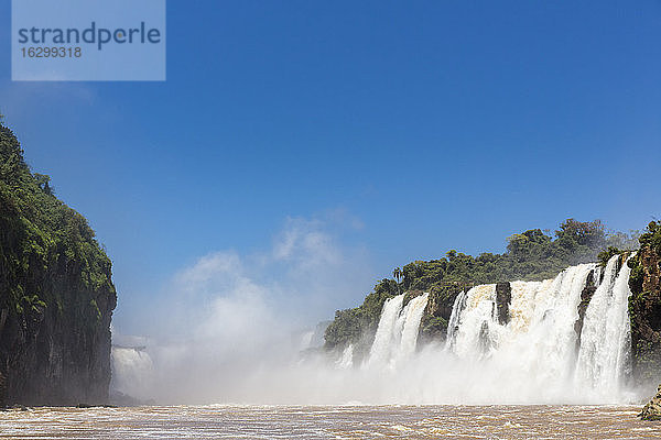 Südamerika  Argentinien  Parana  Iguazu-Nationalpark  Iguazu-Fälle