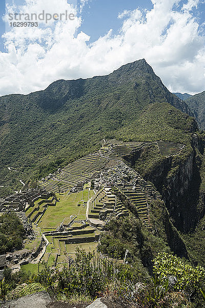 Peru  Anden  Machu Picchu